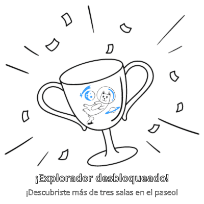 Logro de explorador desbloqueado